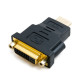 Переходник Extradigital DVI-D Dual Link (Female) - HDMI (Male)
